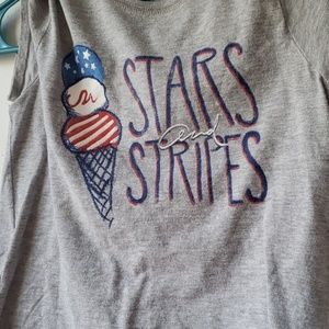 Stars & stripes tshirt.